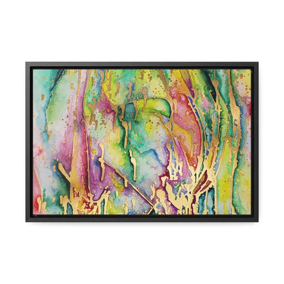 Acid Face Gallery Canvas Wraps, Horizontal Frame 18″ x 12″ Premium Gallery Wraps (1.25″)