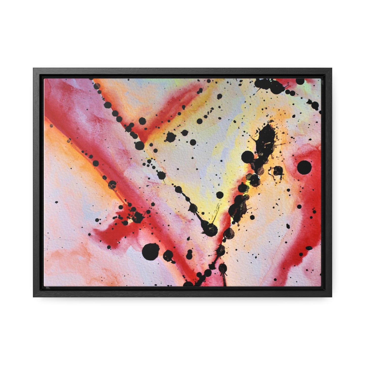 Red Hot Love Gallery Canvas Wraps, Horizontal Frame