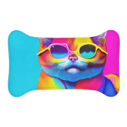 Trippy Cat Pet Feeding Mats