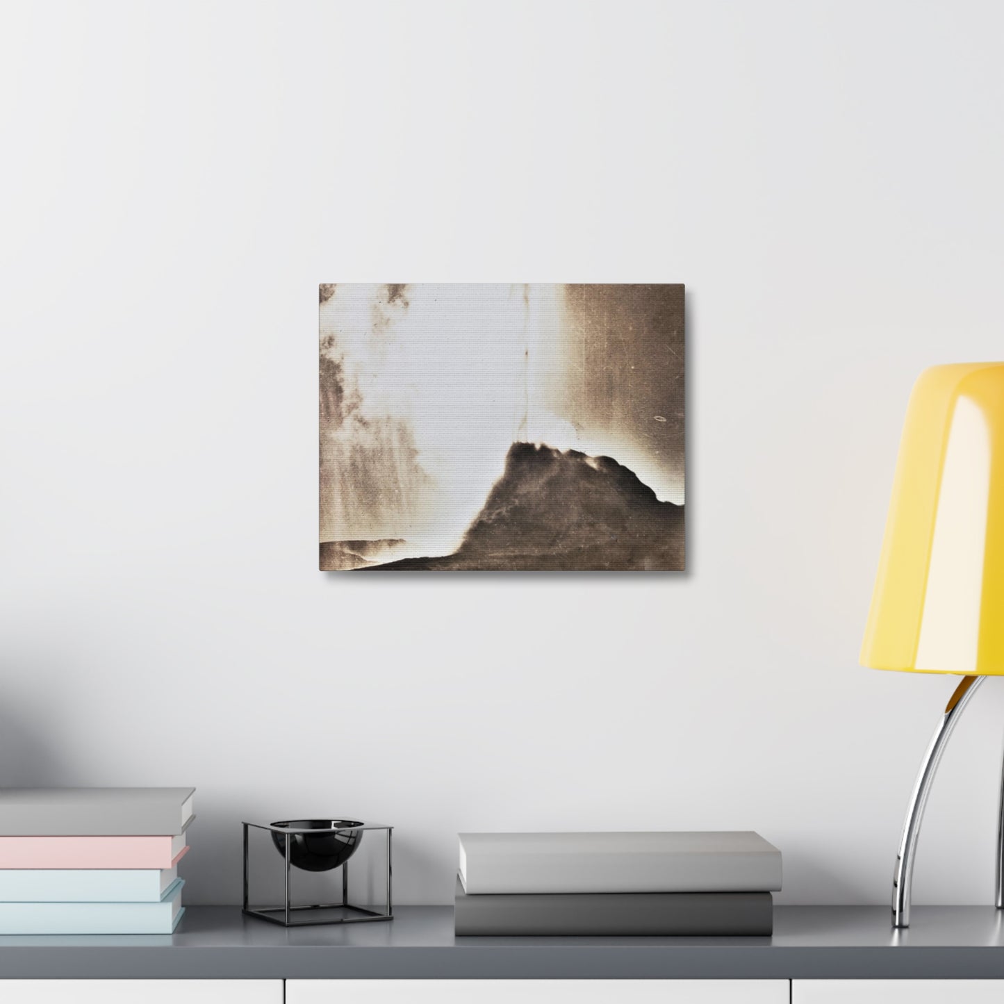 White Dome Geyser Yellowstone Stretched Canvas