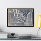 Boulder Dam Powerhouse Gallery Canvas Wraps Horizontal Frame 24″ x 16″ Black 1.25"