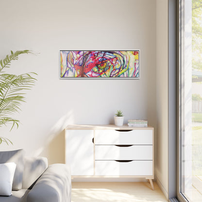 The Eye Framed Art Print - Kia Day Design