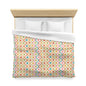 Colorful Patterned Microfiber Duvet Cover - Kia Day Design