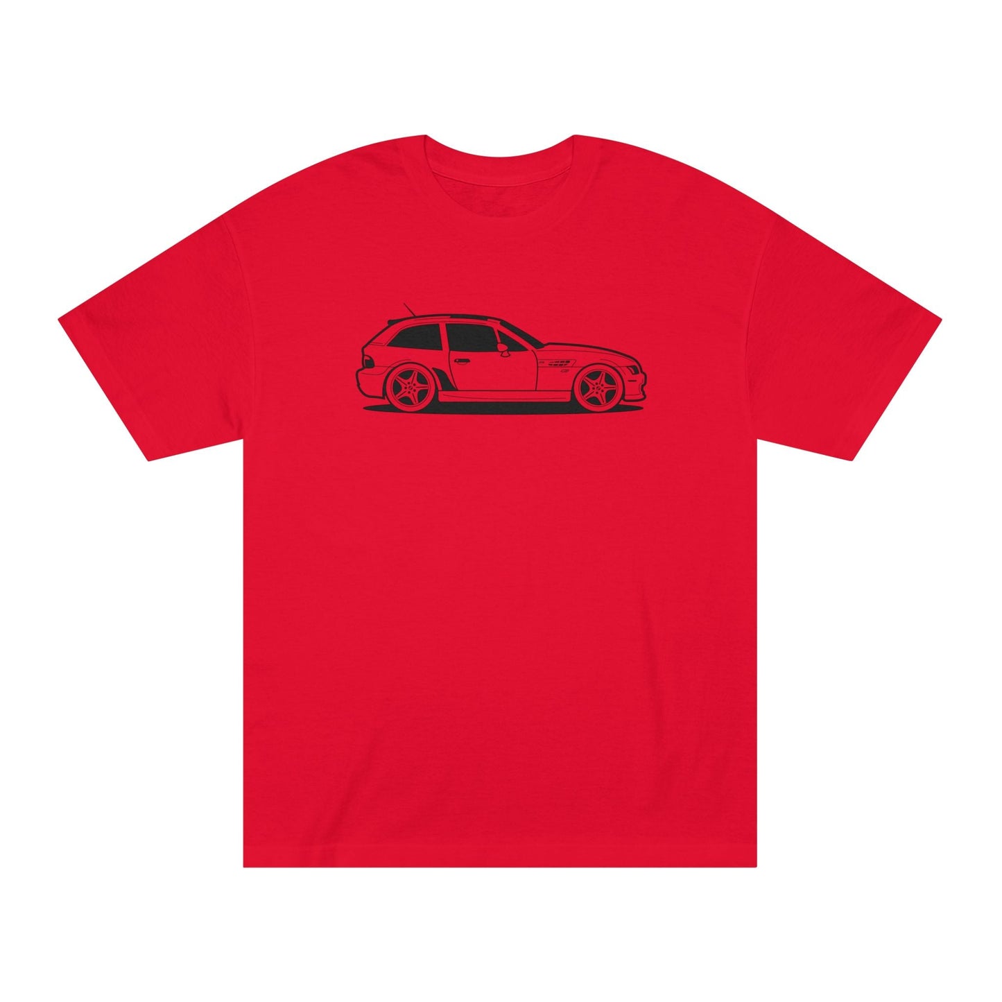Another M Coupe Tee - Unisex American Apparel Classic T-Shirt - Red - T-Shirt