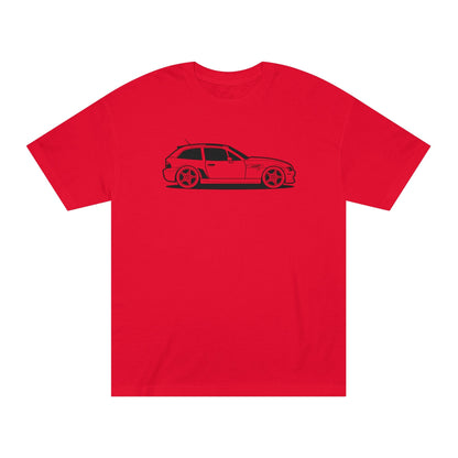 Another M Coupe Tee - Unisex American Apparel Classic T-Shirt - Red - T-Shirt