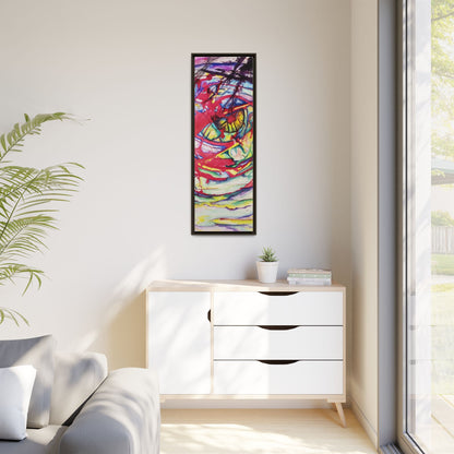 The Eye Framed Art Print - Kia Day Design