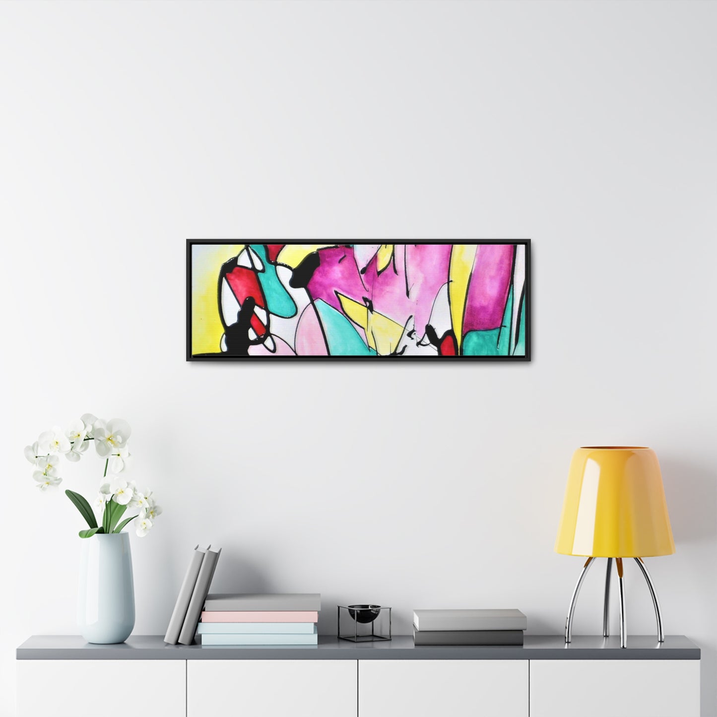 Glass Gallery Canvas Wraps, Horizontal Frame