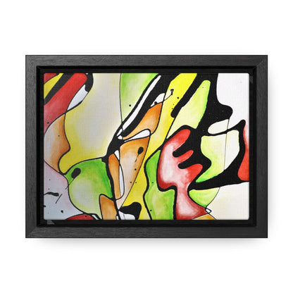 Red Mushroom Gallery Canvas Wraps, Horizontal Frame 7" x 5" Black Premium Gallery Wraps (1.25″)