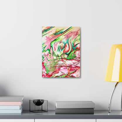 Pink Forest Stretched Canvas