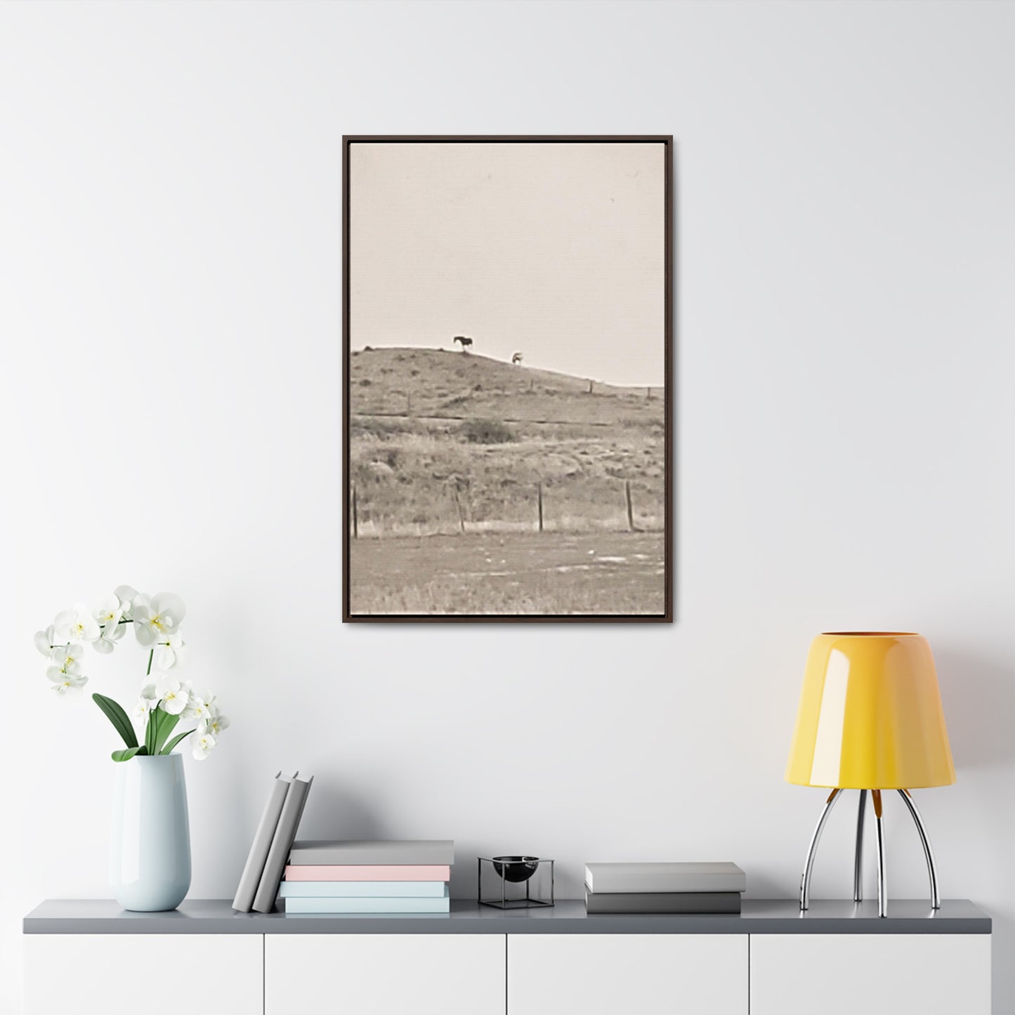 Outside Philip South Dakota Gallery Canvas Wraps, Vertical Frame