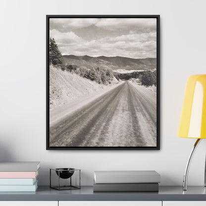 Western Road Gallery Canvas Wraps Vertical Frame 20″ x 24″ 1.25" Black