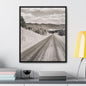 Western Road Gallery Canvas Wraps Vertical Frame 20″ x 24″ 1.25" Black