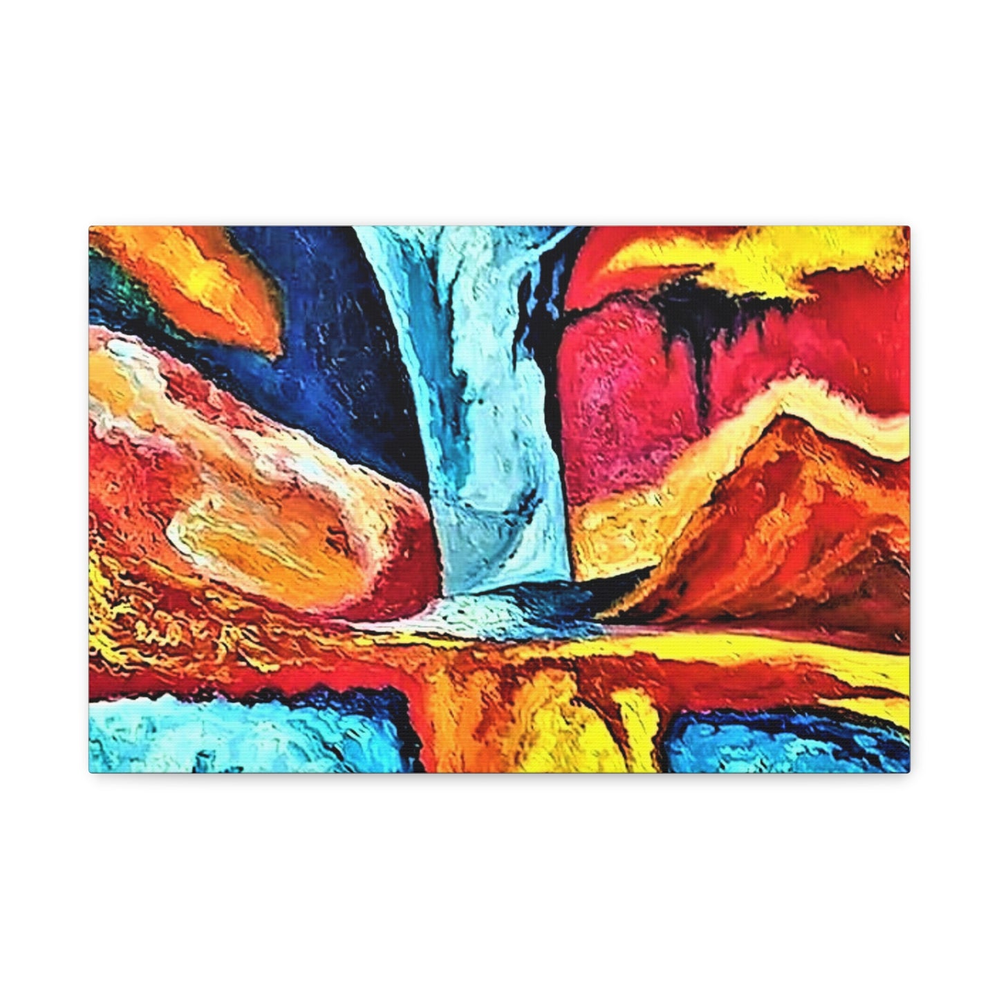 Pele Canvas Gallery Wraps 18″ x 12″ 1.25"