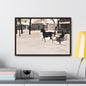 Carriage Ride Gallery Canvas Wraps Horizontal Frame 24″ x 16″ Walnut Premium Gallery Wraps (1.25″)