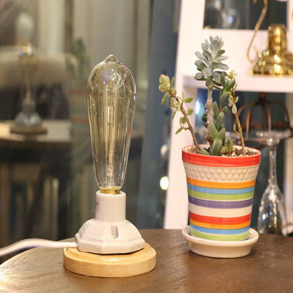 Retro ceramic table lamp - - Table Lamp