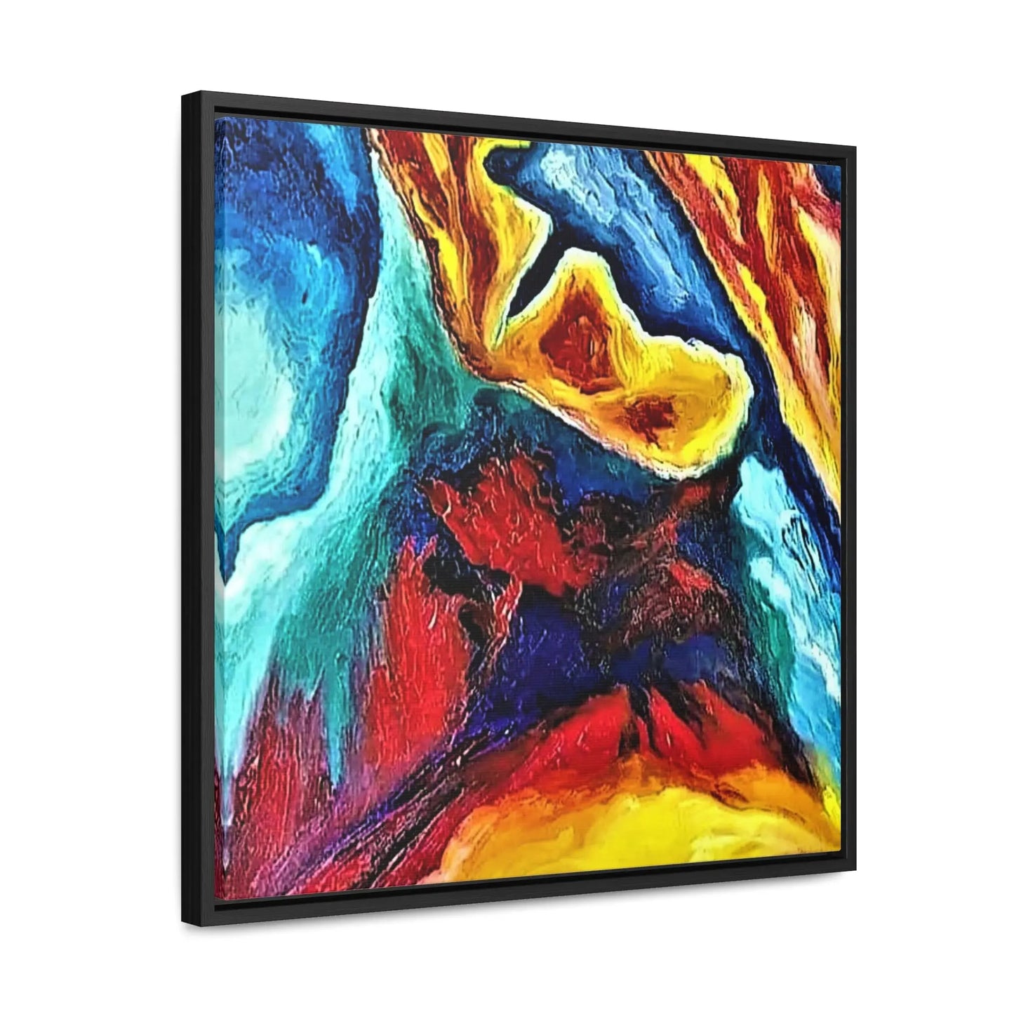 Cavern Gallery Canvas Wraps, Square Frame