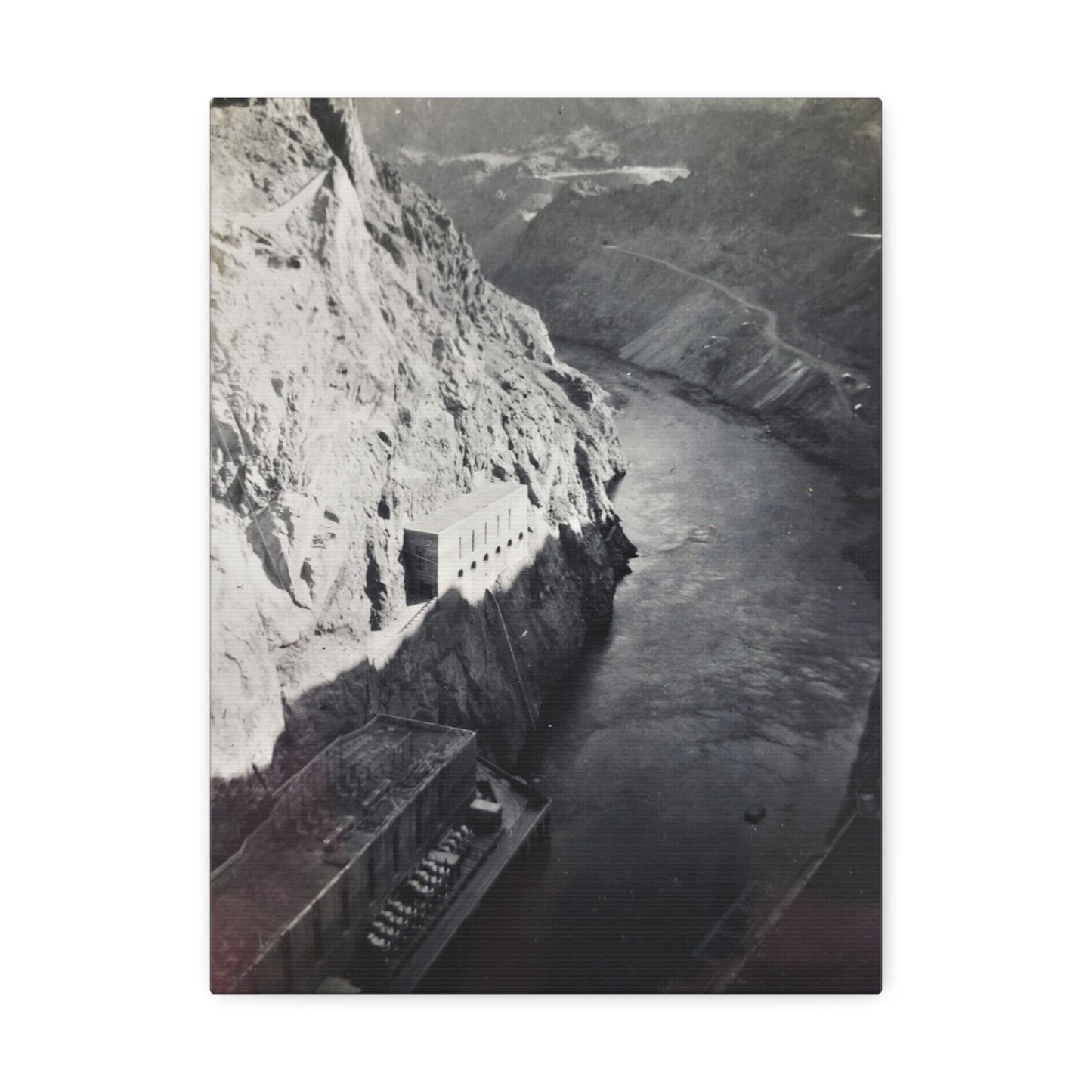 Boulder Dam Stretched Canvas