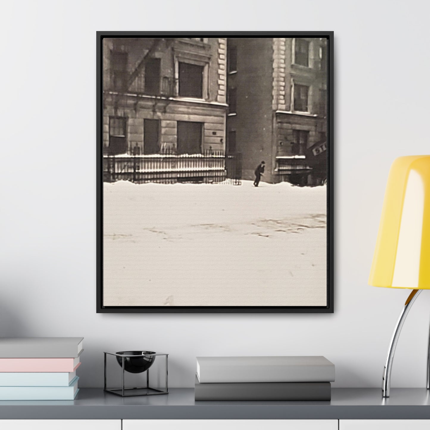 430 W. 119th St. New York Gallery Canvas Wraps, Vertical Frame