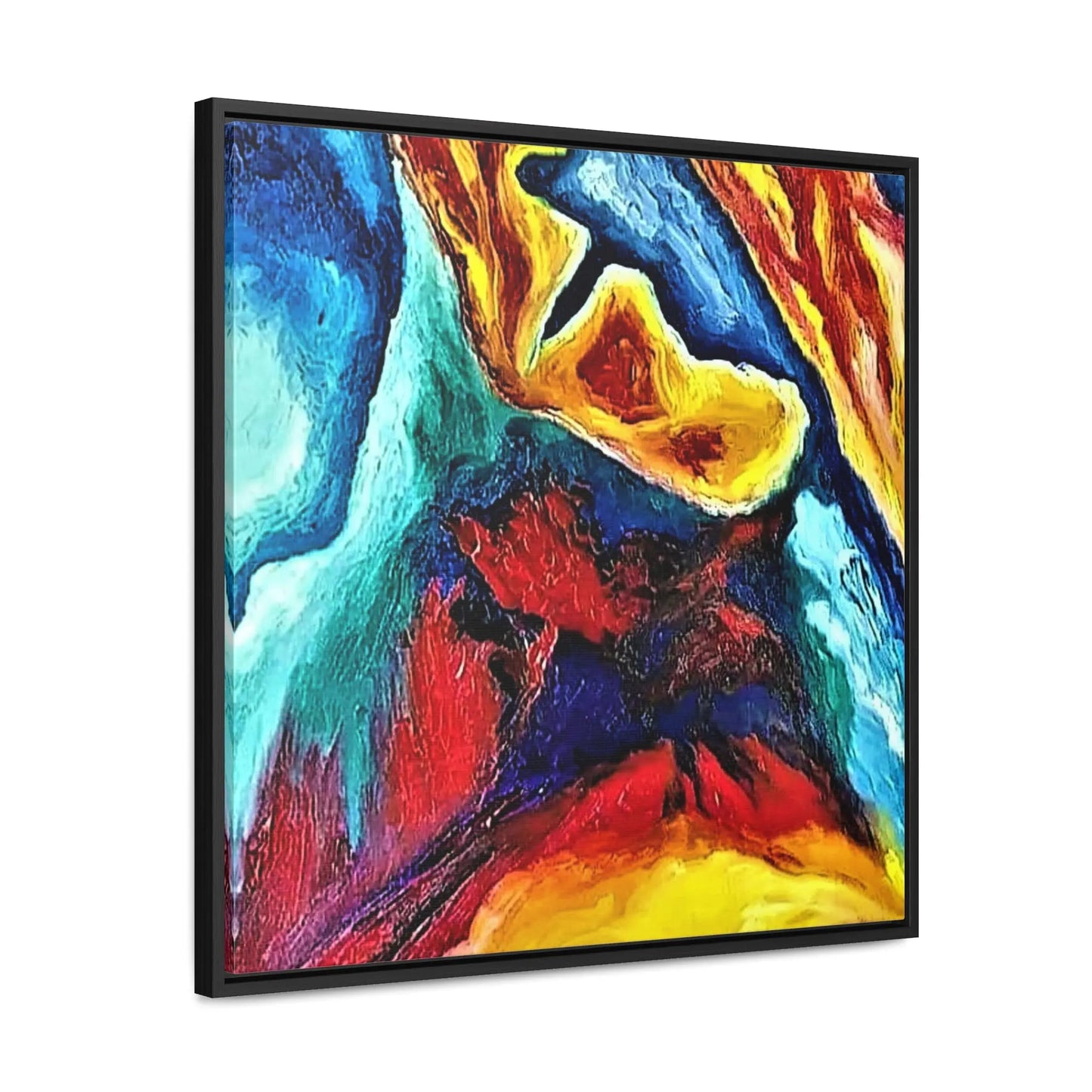 Cavern Gallery Canvas Wraps, Square Frame