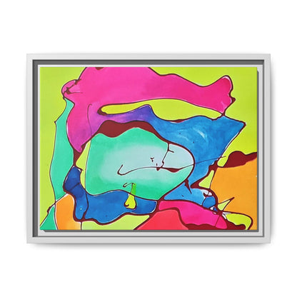 Kool Kid Matte Canvas Framed - Kia Day Design
