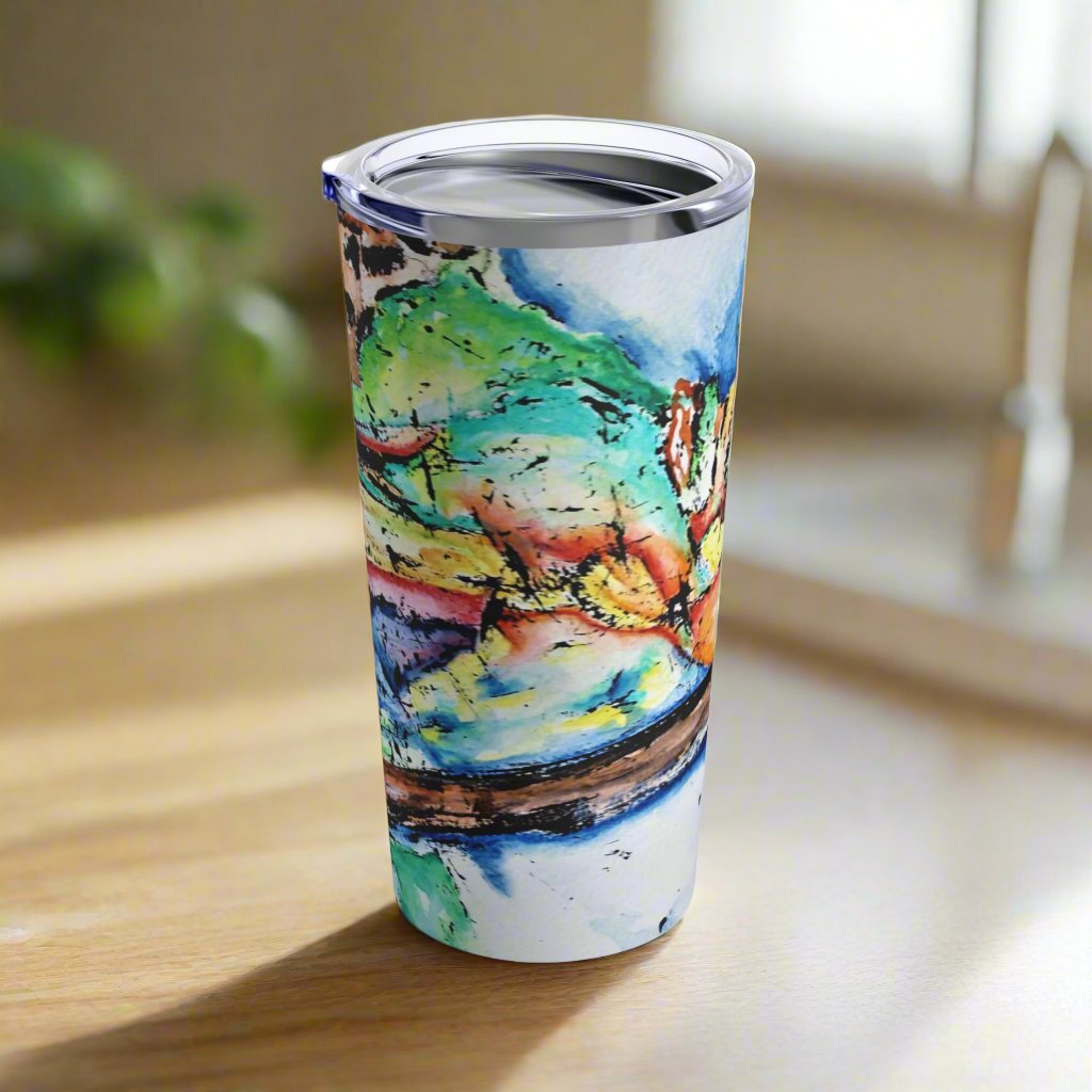 Owl In Flight Tumbler 20oz