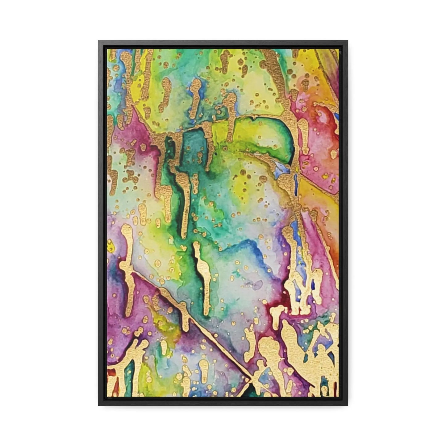 Acid Face Gallery Canvas Wraps, Vertical Frame 16″ x 24″ Premium Gallery Wraps (1.25″)