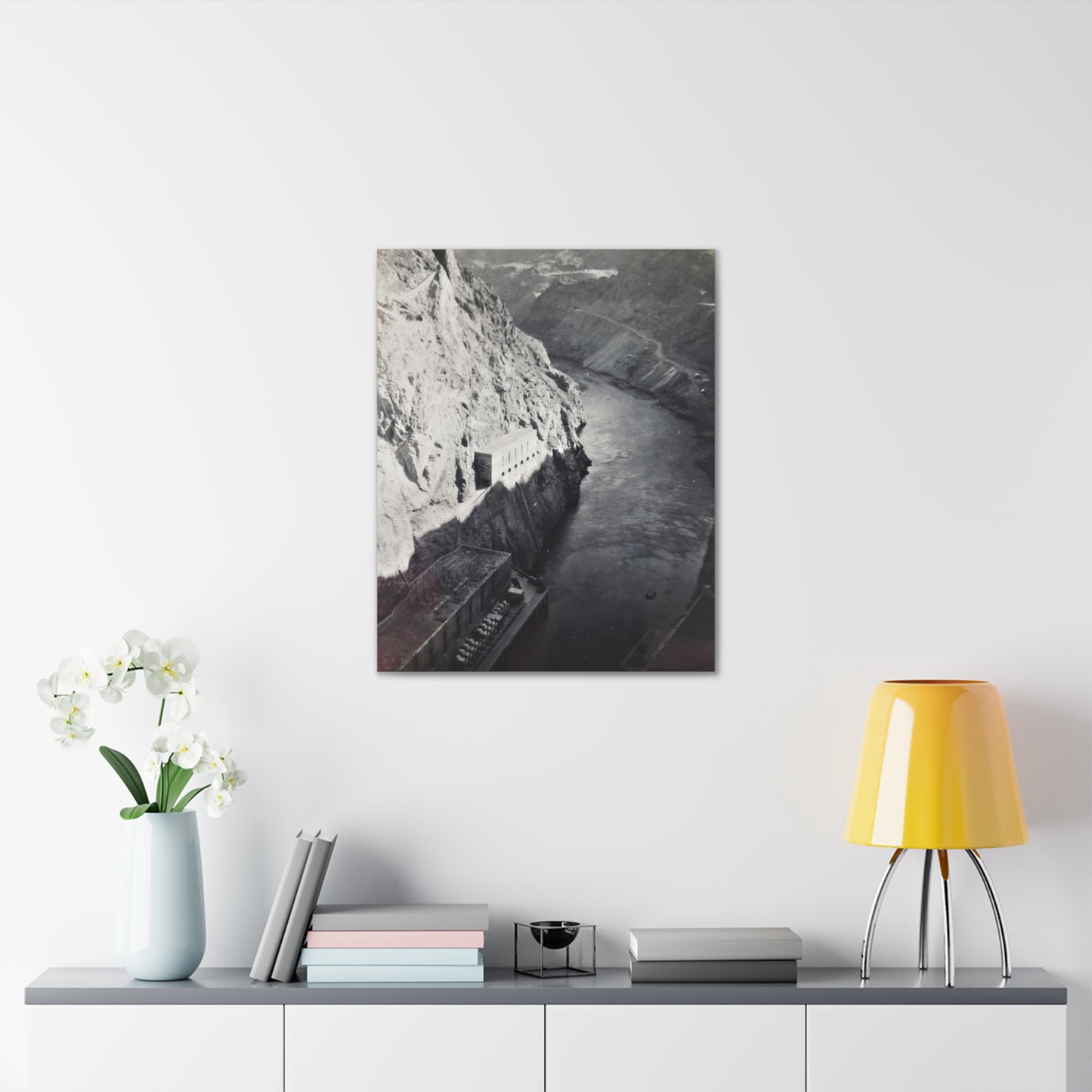 Boulder Dam Canvas Gallery Wraps