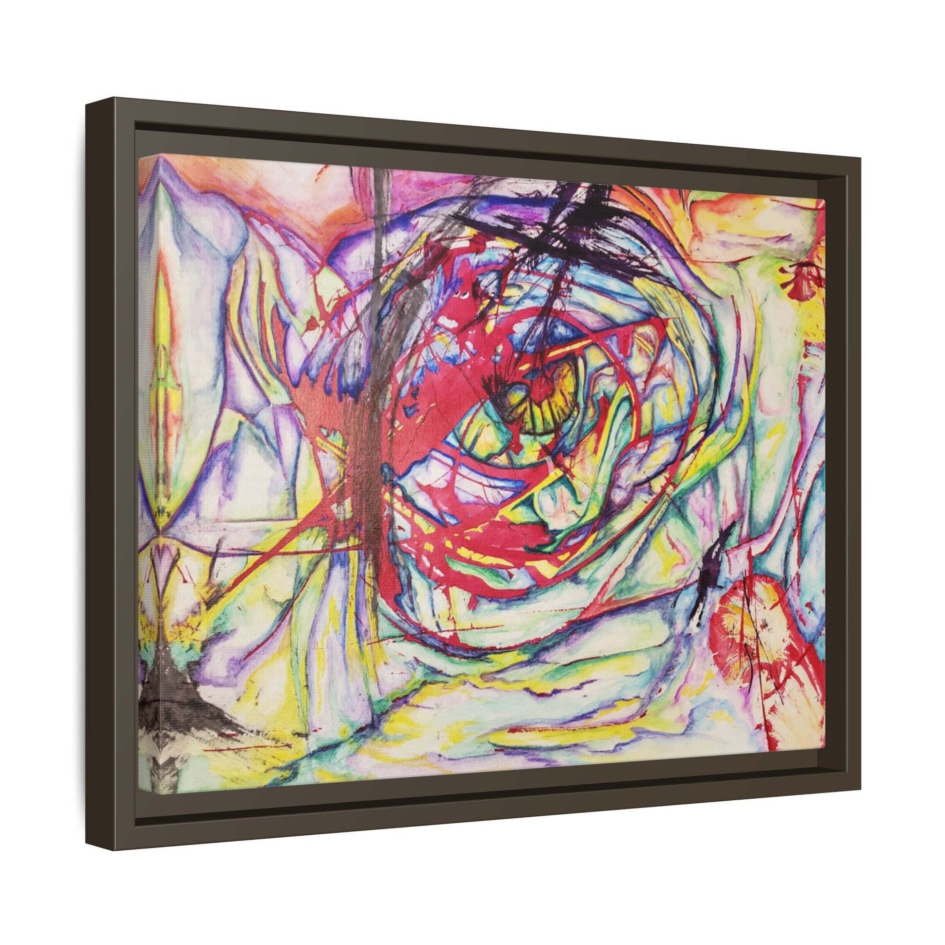 The Eye Framed Art Print - Kia Day Design