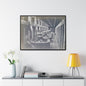 Boulder Dam Powerhouse Gallery Canvas Wraps Horizontal Frame 40″ x 30″ Black 1.25"