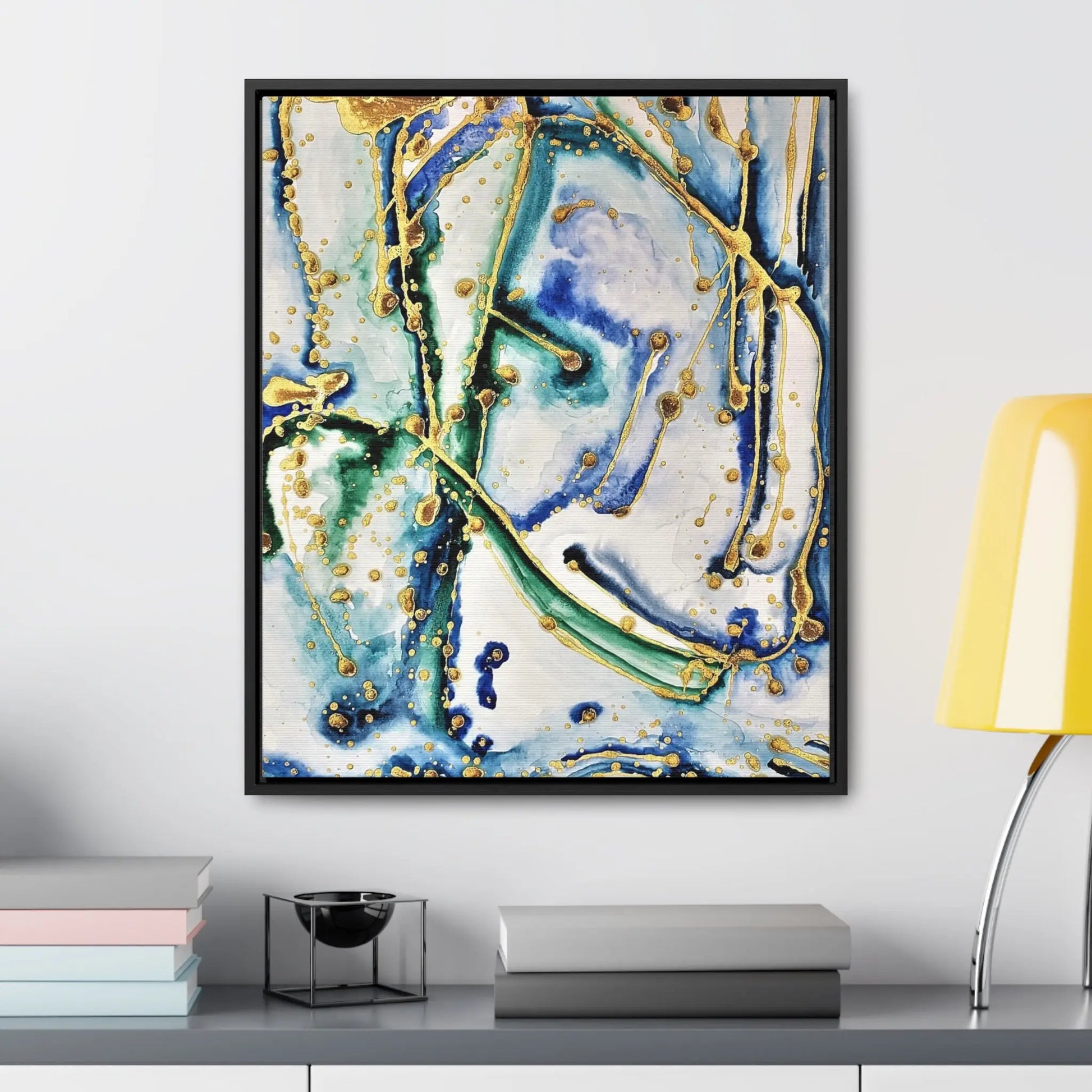 Blue Willow Gallery Canvas Wraps, Vertical Frame