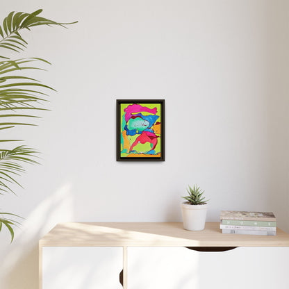 Kool Kid Matte Canvas Framed - Kia Day Design