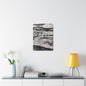 Springs at top of Jupiter Terrace Yellowstone Stretched Canvas 1.5" 18″ x 24″