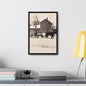 Milk Man Gallery Canvas Wraps Vertical Frame 12″ x 18″ 1.25" Black