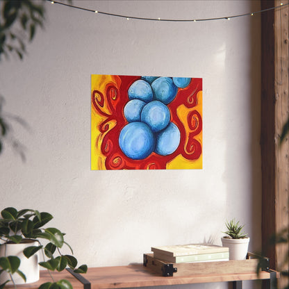 Blue Balls Fine Art Posters