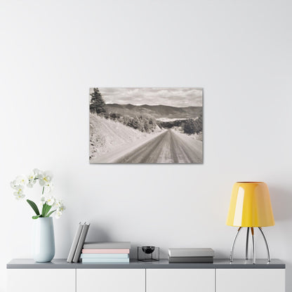 Western Road Canvas Gallery Wraps 30" x 20" 1.25"