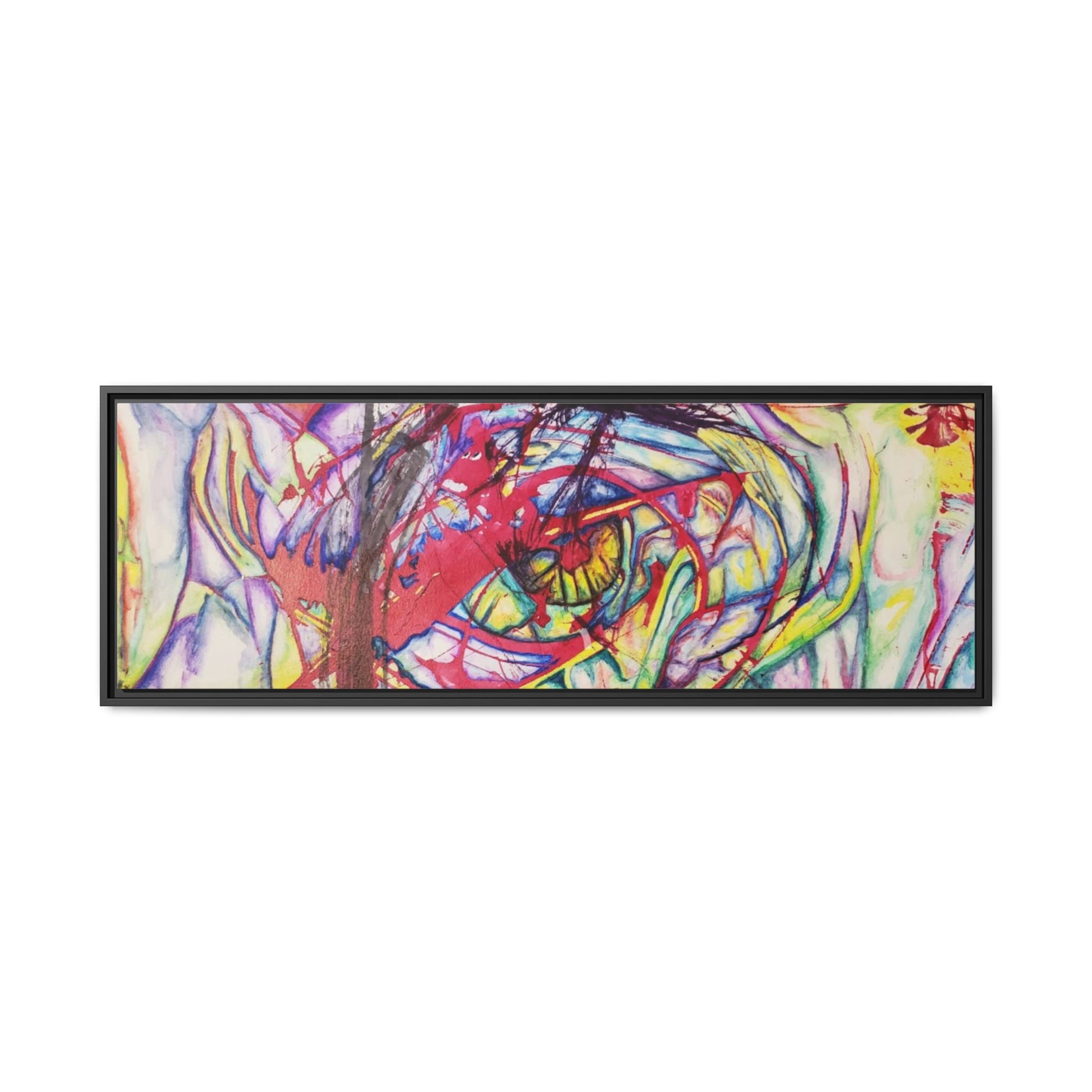 The Eye Framed Art Print - Kia Day Design