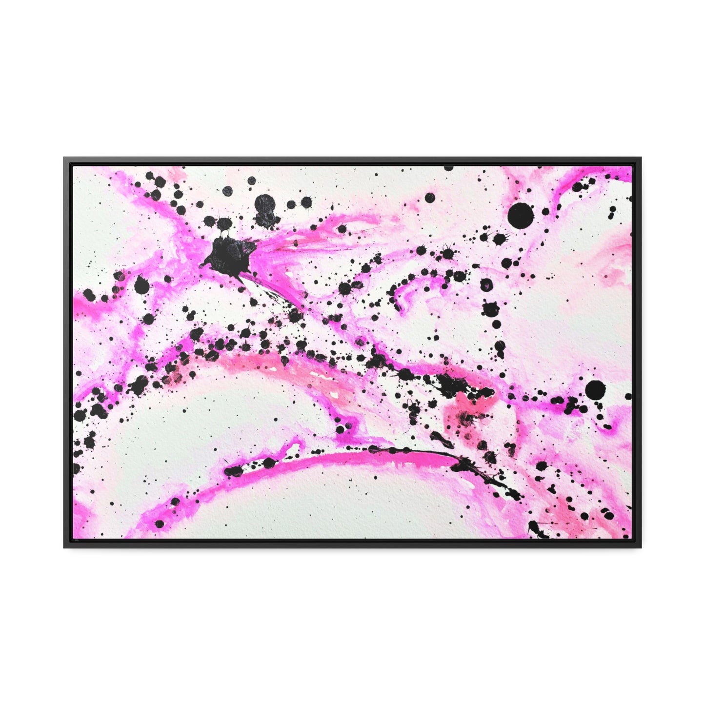 Neon Lightning Gallery Canvas Wraps, Horizontal Frame