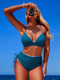 Scalloped Trim High-Waisted Swim Set- Shopimist- {{Product type}}