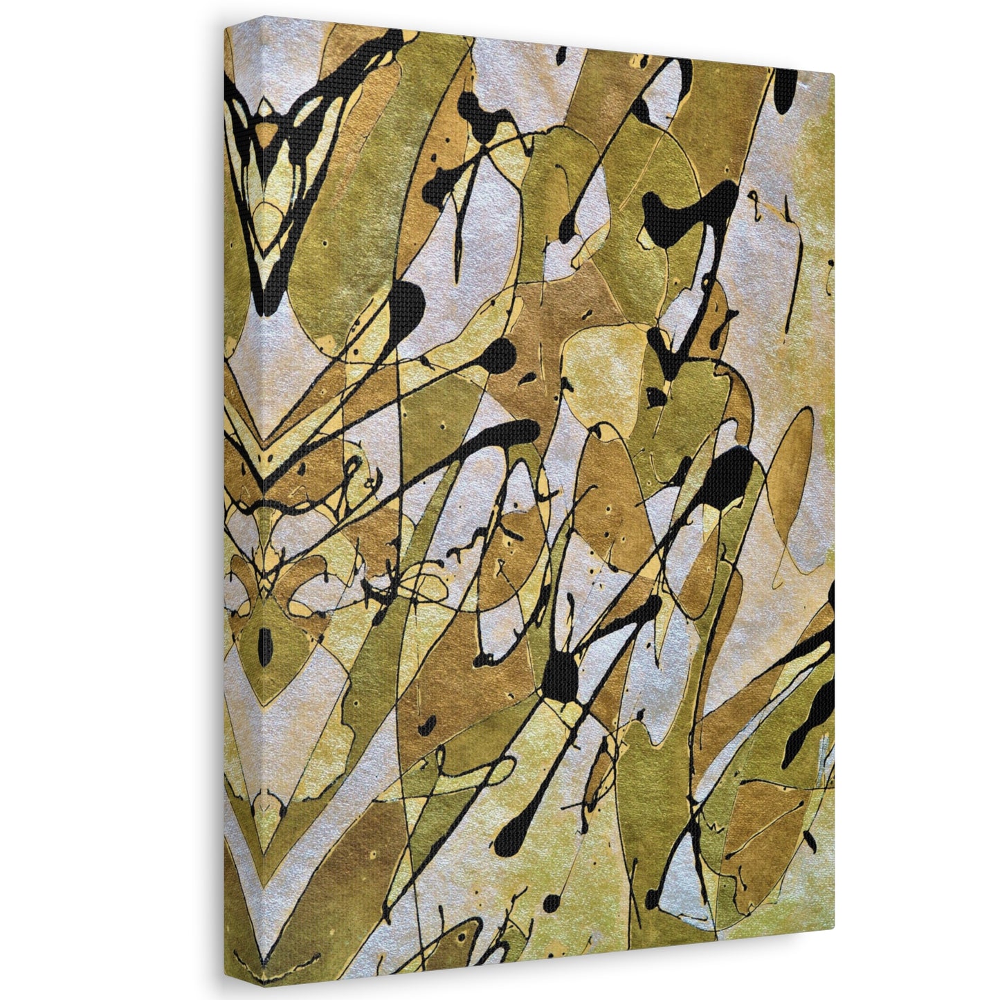 Gold Rush Stretched Canvas