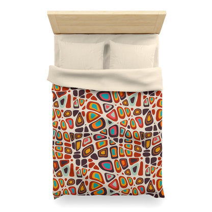 Vibrant Bohemian Microfiber Duvet Cover - Kia Day Design