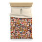 Vibrant Bohemian Microfiber Duvet Cover - Kia Day Design