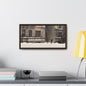 430 W 119th St New York Gallery Canvas Wraps Horizontal Frame 20″ x 10″ white black Premium Gallery Wraps (1.25″)
