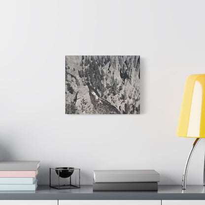 Cleopatras Needle Satin Canvas Stretched