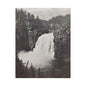 Upper Falls Yellowstone Satin Canvas Stretched 11″ x 14″ (Vertical) 1.5"