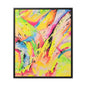 Neon Fire Gallery Canvas Wraps, Vertical Frame 20″ x 24″ Premium Gallery Wraps (1.25″)