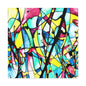 Alien Lady Canvas Gallery Wraps 36″ x 36″ 1.25"