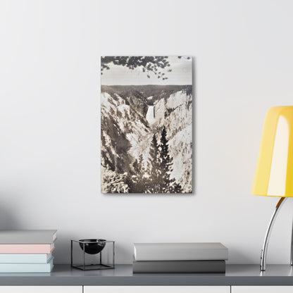 Artists Point Yellowstone Canvas Gallery Wraps 12" x 18" 1.25"