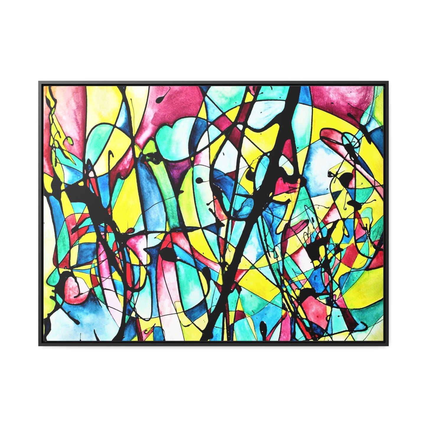 Alien Lady Gallery Canvas Wraps, Horizontal Frame