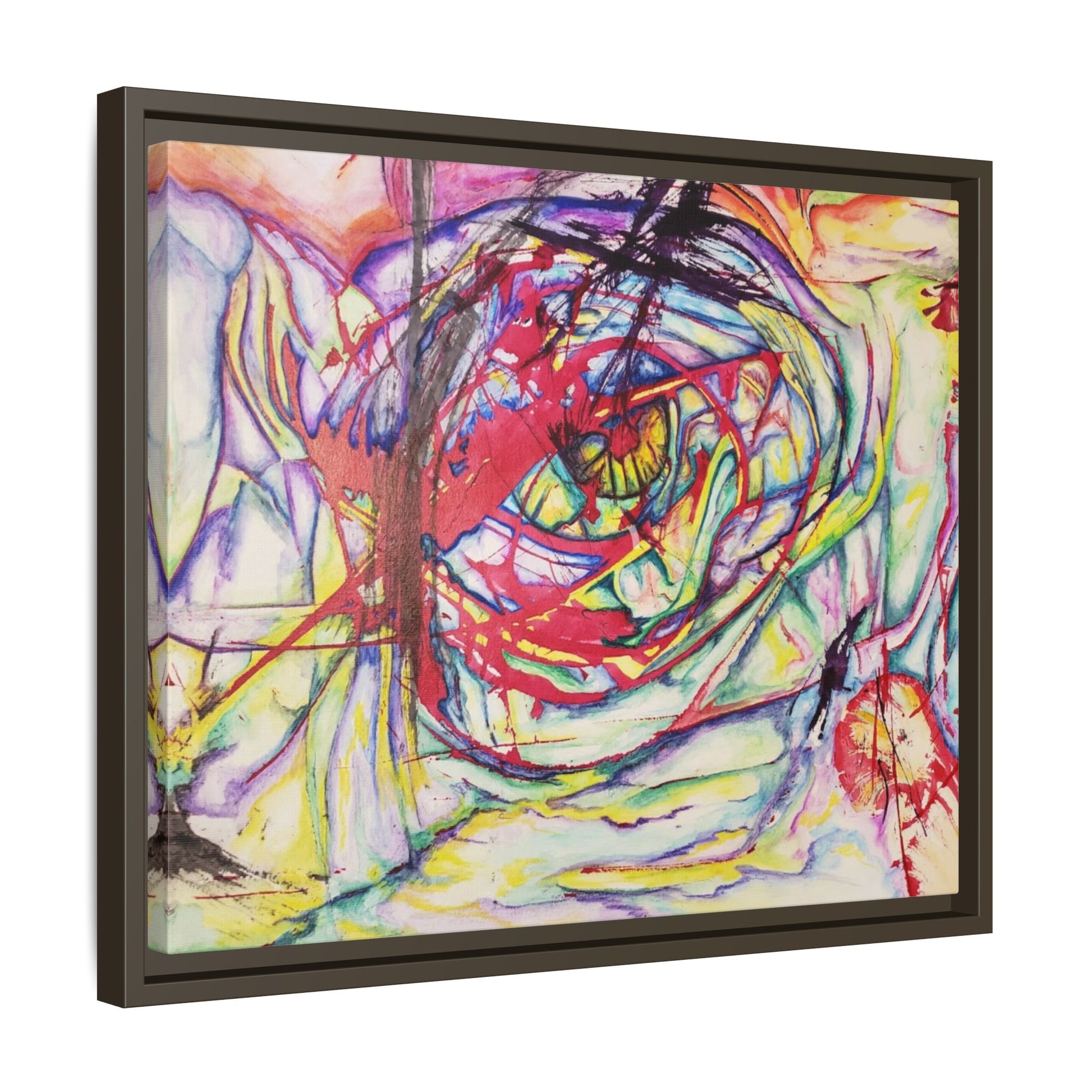 The Eye Framed Art Print - Kia Day Design