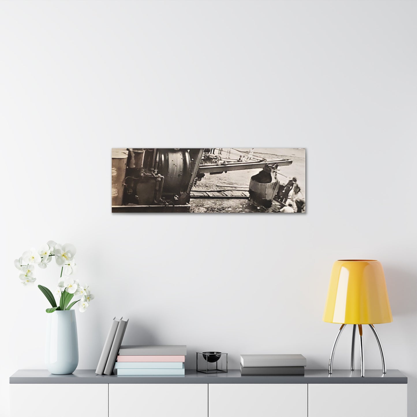 Concrete Worker Canvas Gallery Wraps